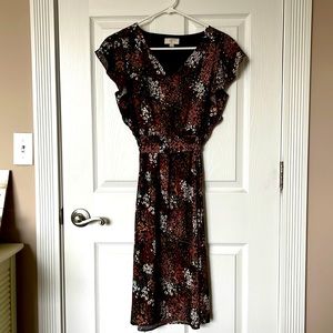 LOFT by Ann Taylor Small/Petite multi color dress